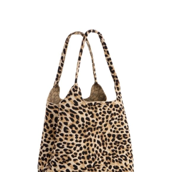 Shiraleah Cheetah Leopard Print Tote Bag - Robbie Tote - Picture 6 of 6